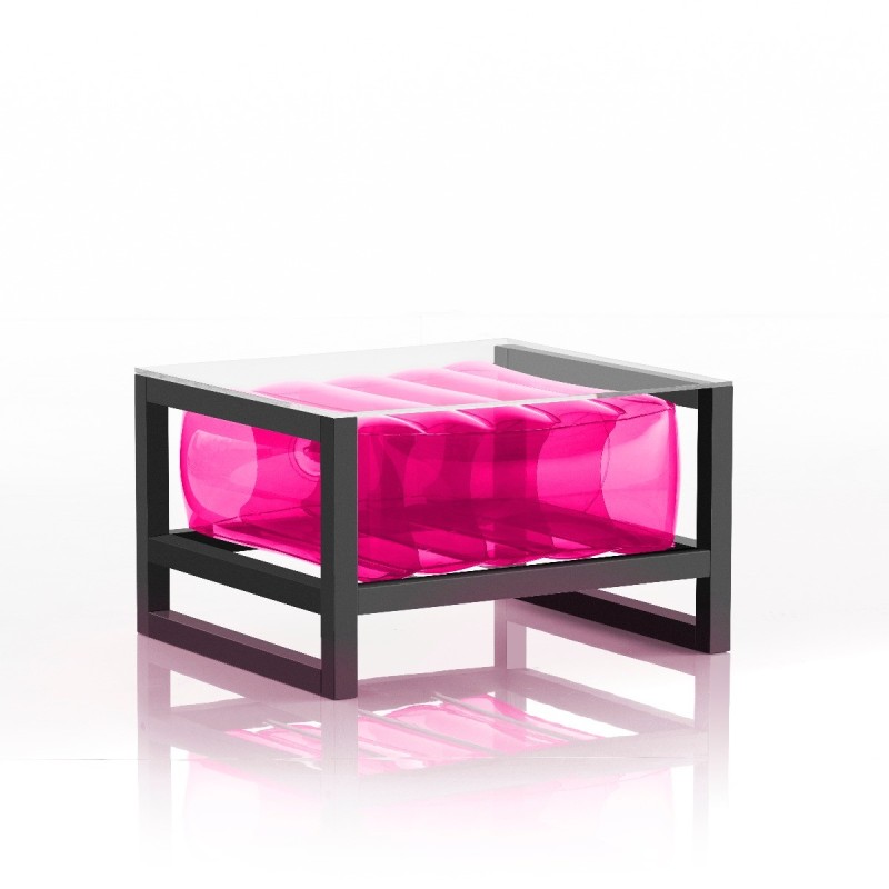 YOKO Coffee Table - Aluminium - Pink