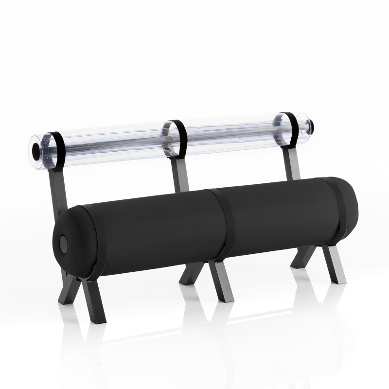 ZIBA Bench XL - Aluminium - Black opaque