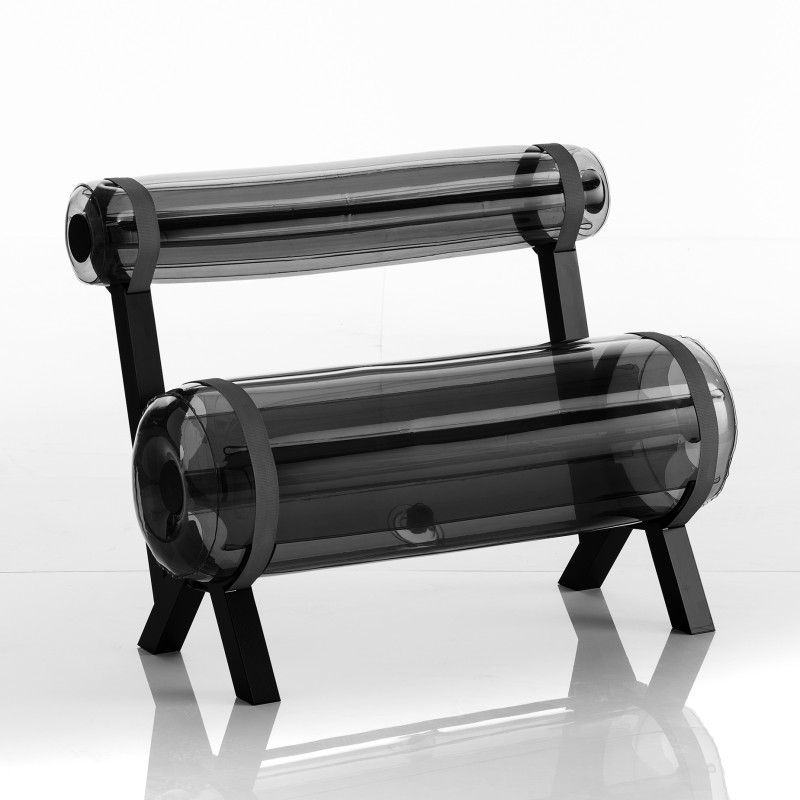 ZIBA Bench - Aluminium - Black
