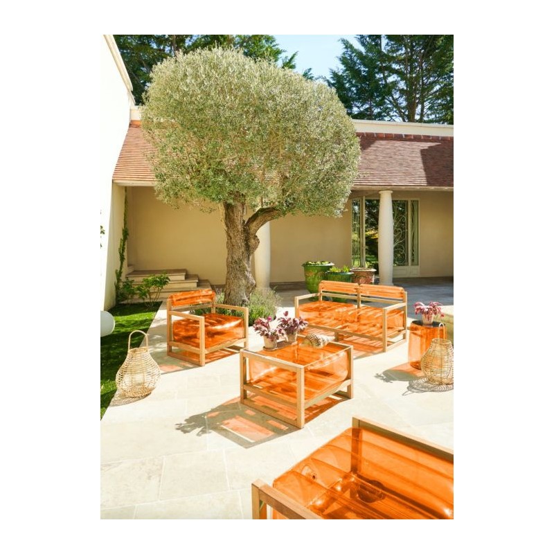 YOKO Lounge Garden & Coffee Table - 4 pieces -...