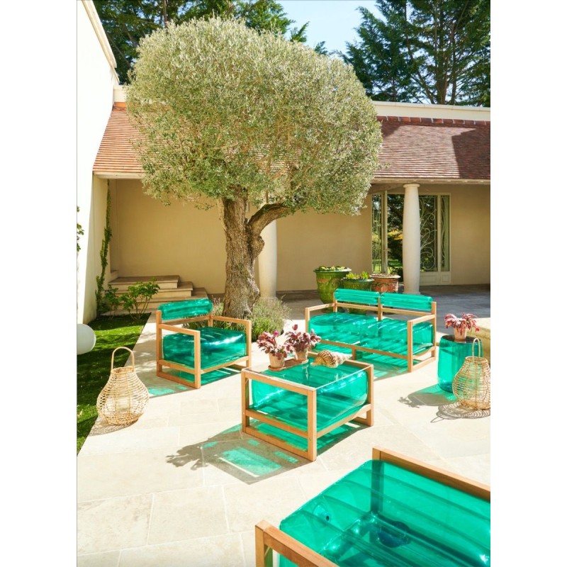 YOKO Lounge Garden & Coffee Table - 4 pieces -...