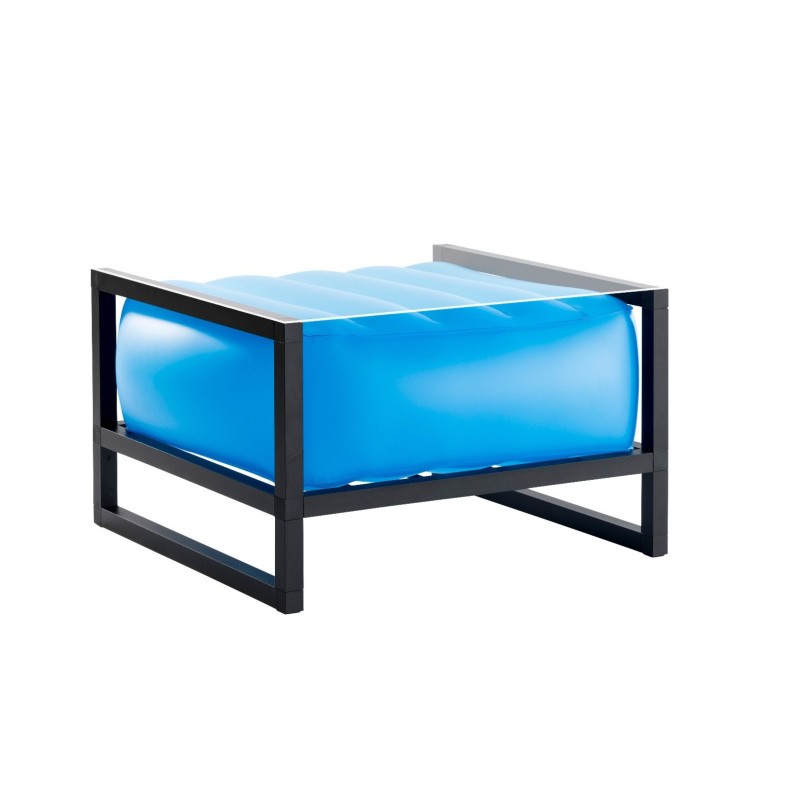 YOKO Luminous Coffee Table - Aluminium - Blue
