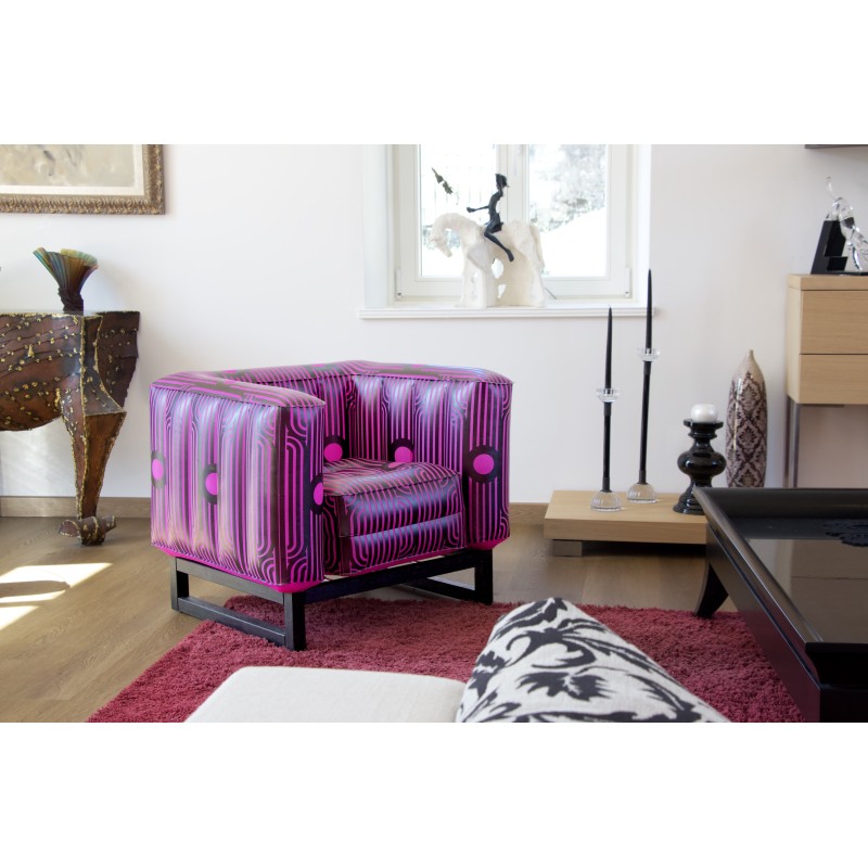 Fauteuil YOMI lumineux "Open Bar Pink" By...