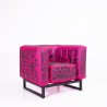 YOMI "COCKTAIL RUKA VI" Luminous pink Armchair - by NEP